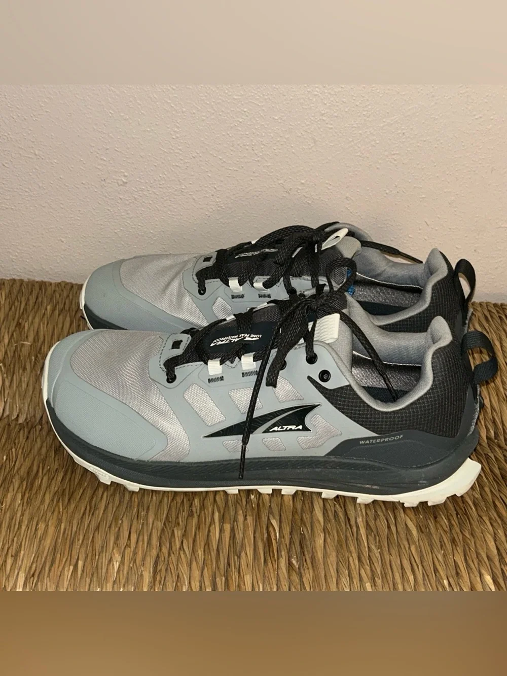 Altra Men’s Gray and Black Trail Running Shoes
